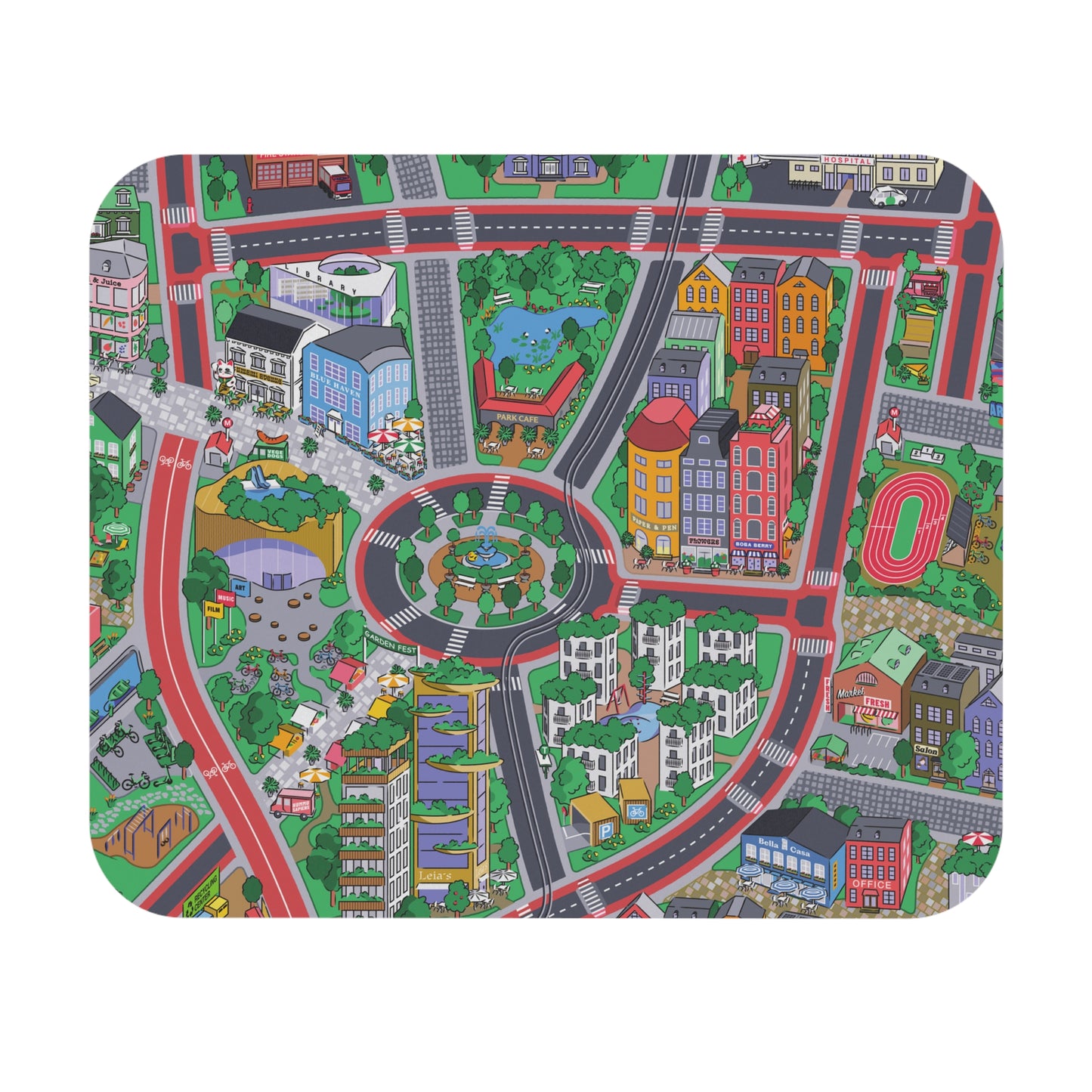 Urban Mouse Pad (Rectangle)